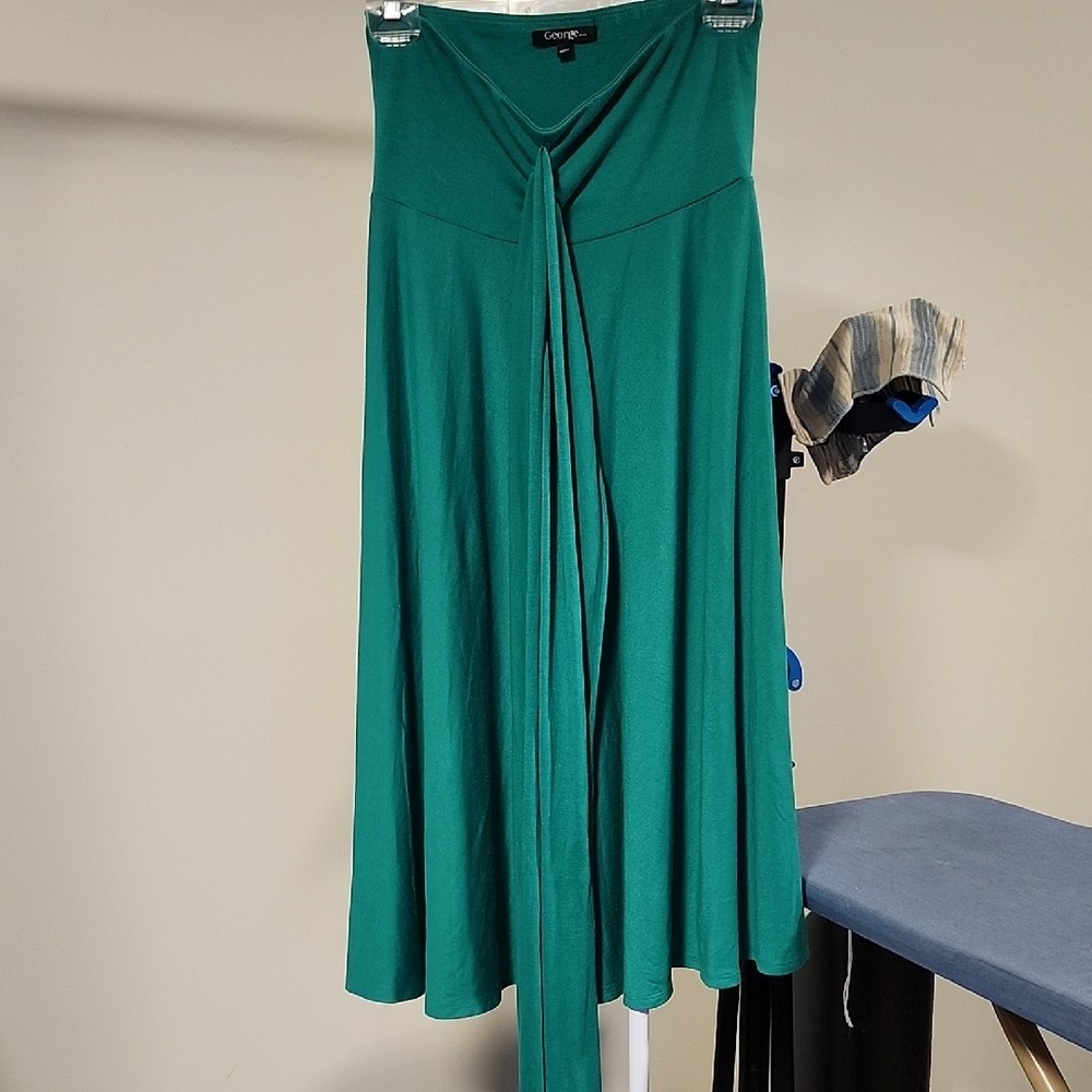 George Green A-Line Women's Strapless Dress, Size M